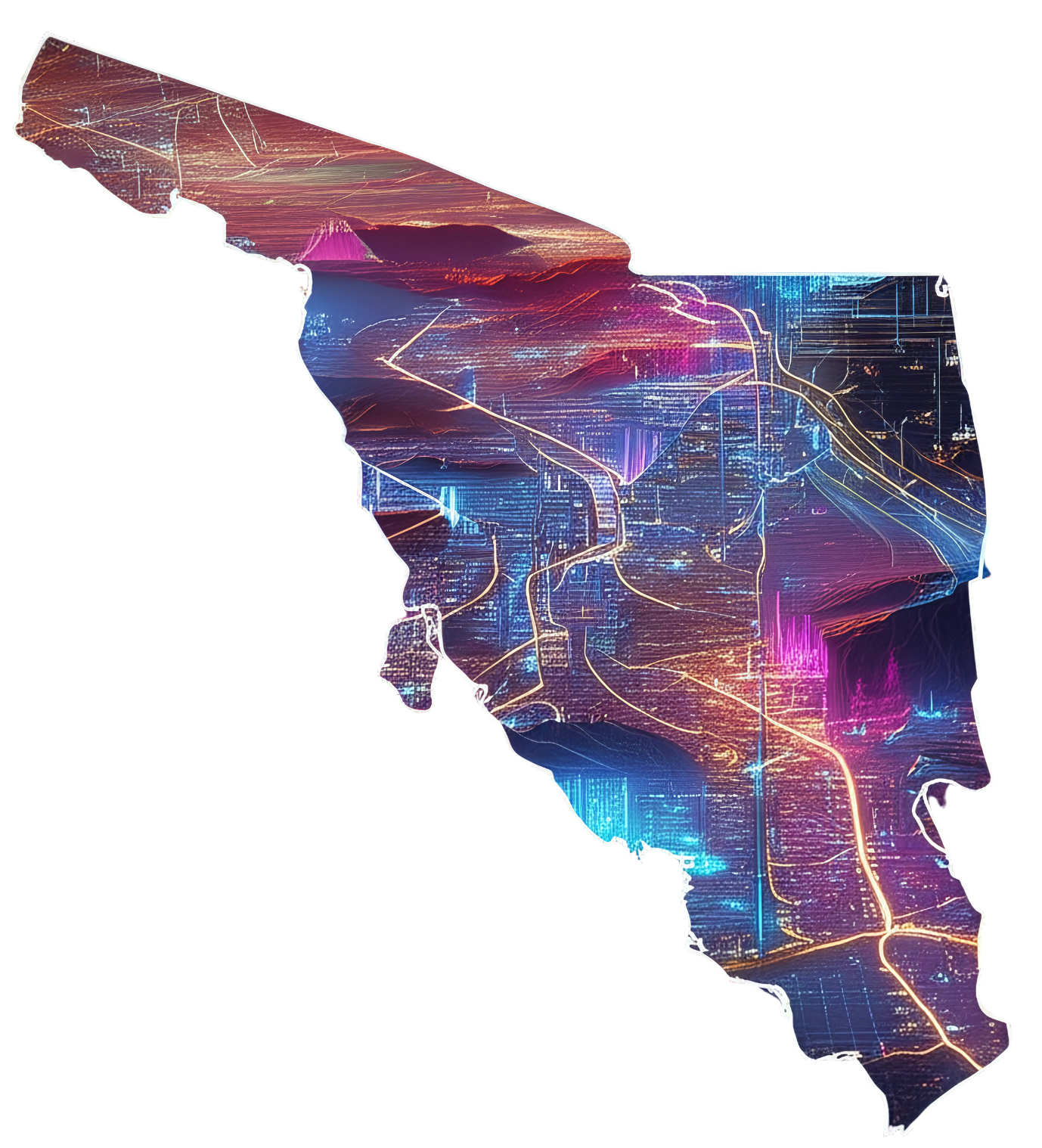 Mapa de Sonora